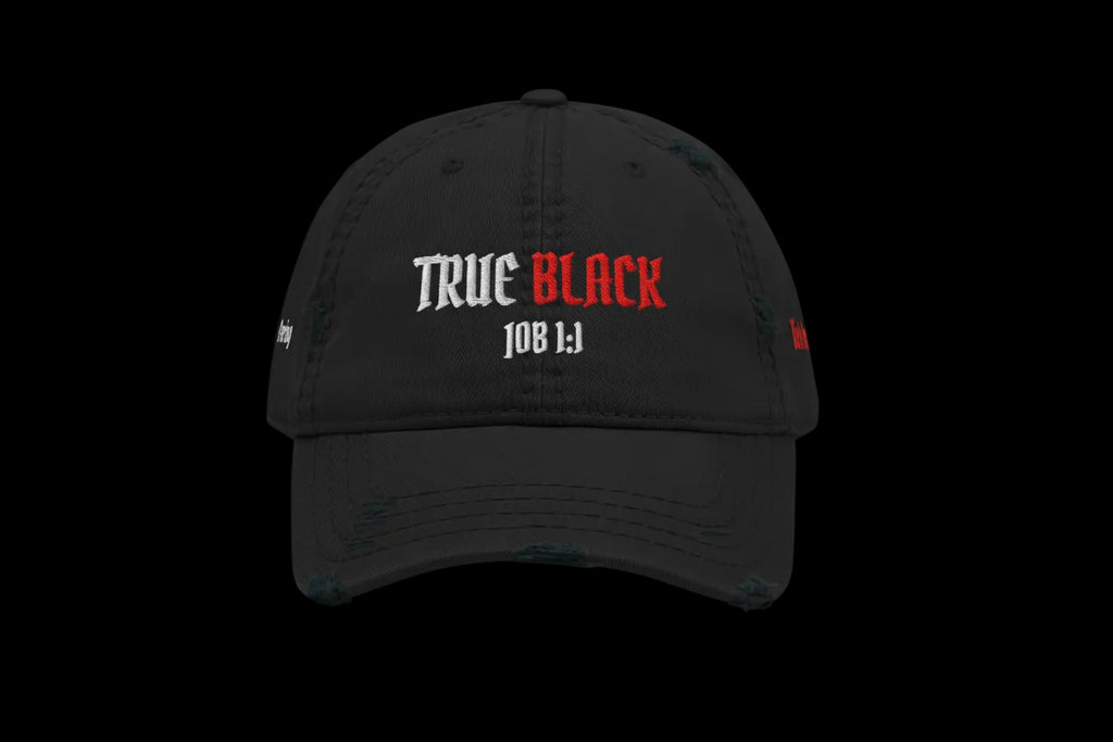 TrueBlack: God Fearing Dad hat - TrueBlack