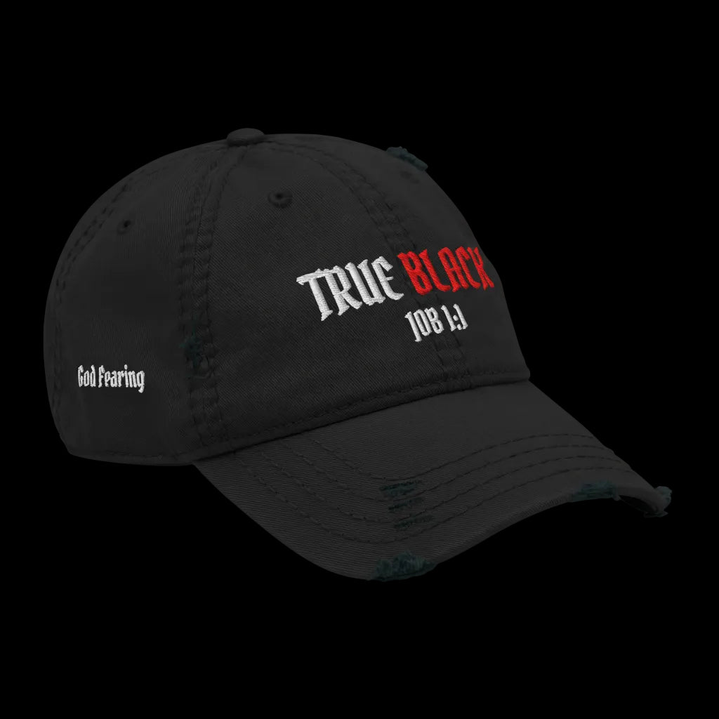 TrueBlack: God Fearing Dad hat - TrueBlack